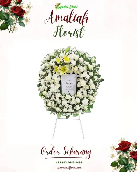 Krans Bunga Duka Megamendung